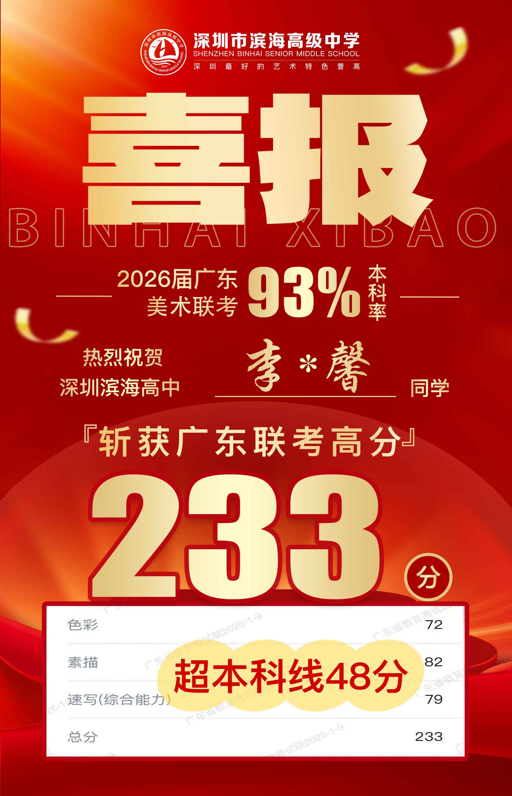 美术联考-李月馨