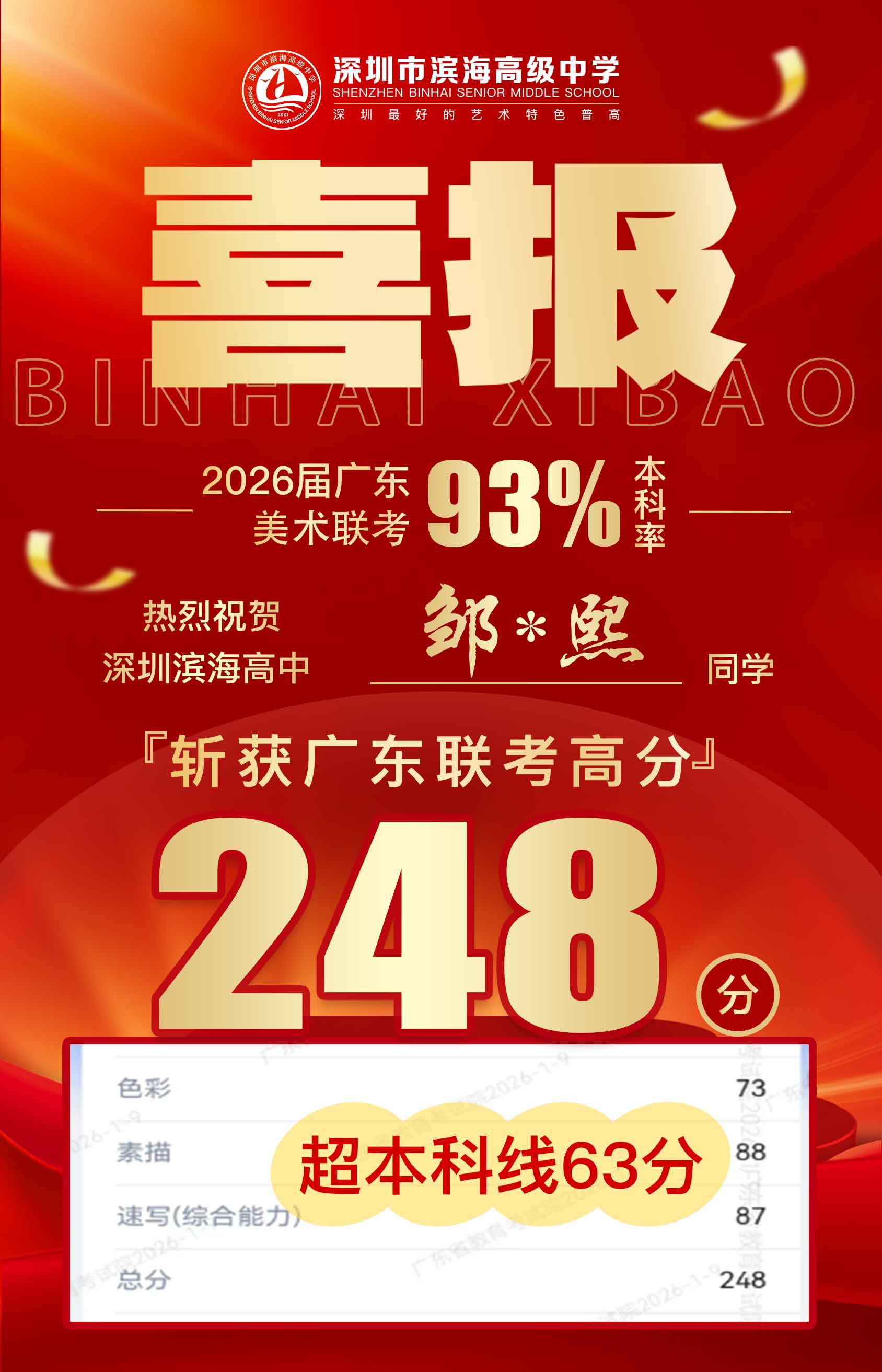 美术联考-邹宇熙